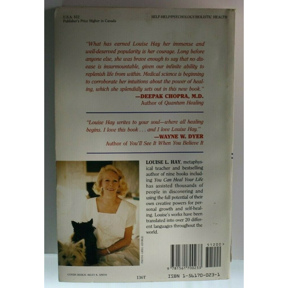 3/$15 The Power is Within You by Louise L. Hay Best Seller Author GUC - Picture 2 of 3